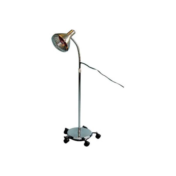 Fabrication Enterprises Standard 175 Watt Ruby Infra-Red Lamp with Timer and Mobile Base 18-1161 - main
